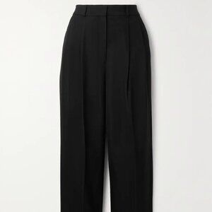 TOTEME black pleated trousers
